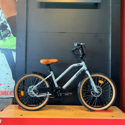 Bicicleta Elleven Aro 20 Elly Cinza Pretaㅤㅤㅤㅤㅤㅤㅤㅤㅤㅤㅤㅤㅤㅤ