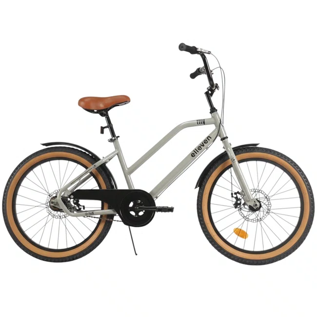 Bicicleta Elleven Aro 20 Elly Cinza Preta