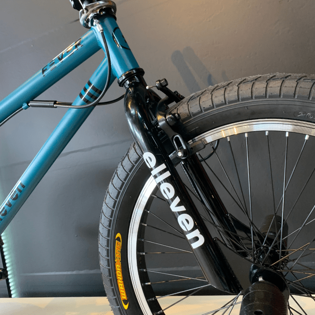 Bicicleta Elleven Fever BMX Aro 20 Verde e Preto