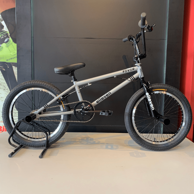 Bicicleta Elleven Fever BMX Aro 20 Cinza e Preto
