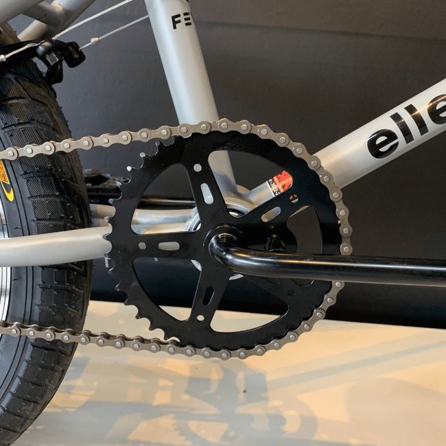 Bicicleta Elleven Fever BMX Aro 20 Cinza e Preto