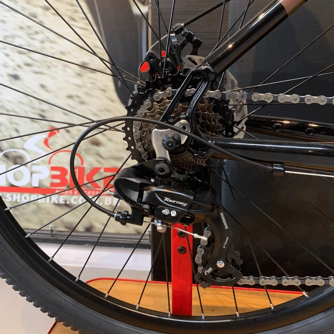 Bicicleta Elleven New Breezy Aro 27,5 Tourney 7v Preto e Azul e Marrom