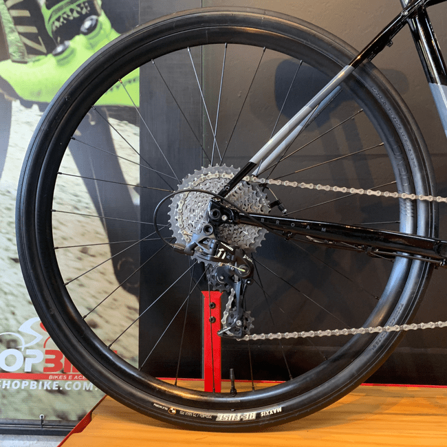 Bicicleta Felt Broam 60 Aro 700 Sram Apex 11v Preto e Cinza - Seminova