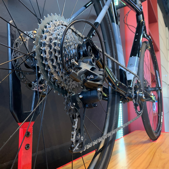 Bicicleta Felt Broam 60 Aro 700 Sram Apex 11v Preto e Cinza - Seminova