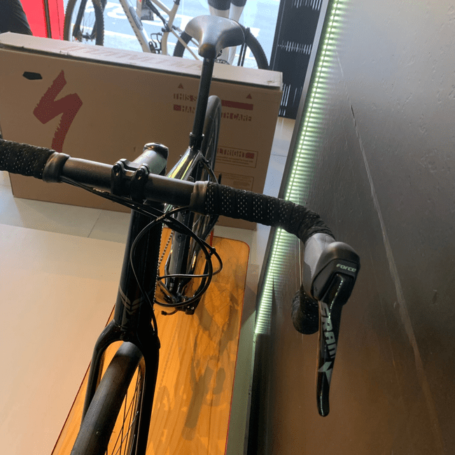 Bicicleta Felt Broam 60 Aro 700 Sram Apex 11v Preto e Cinza - Seminova