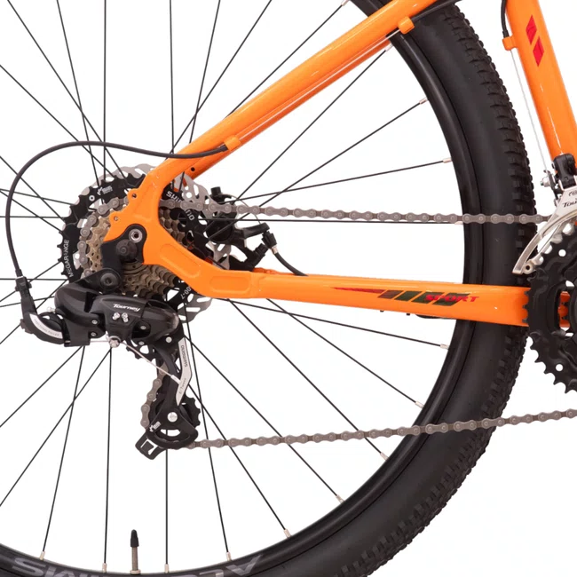 Bicicleta Float Sport  Aro29 Tourney 21v Laranja e Cinza e Marrom