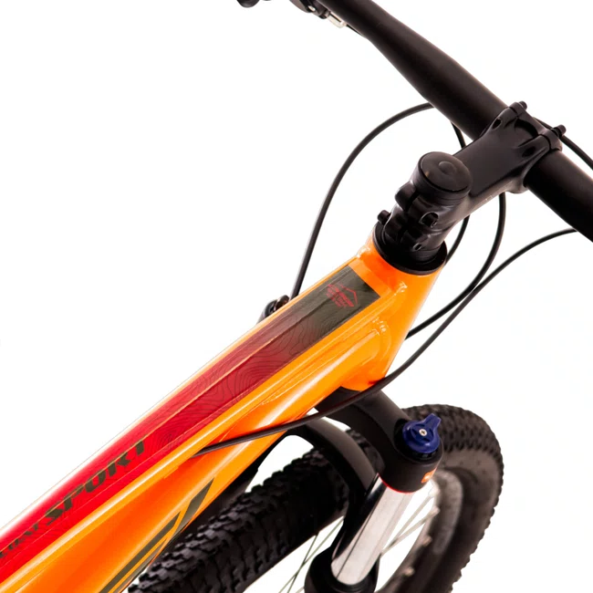 Bicicleta Float Sport  Aro29 Tourney 21v Laranja e Cinza e Marrom