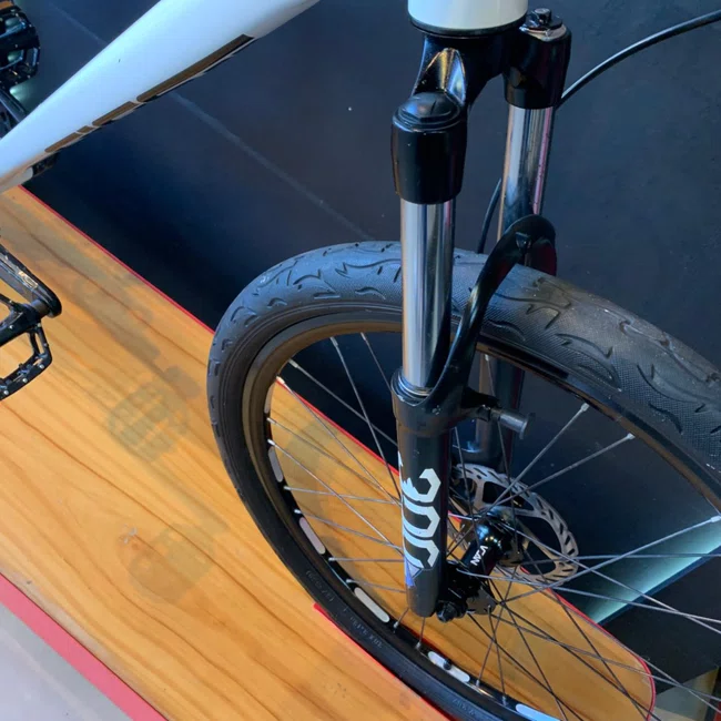 Bicicleta Gios Jump Single Aro 26 Branca - Seminovaㅤㅤㅤㅤ