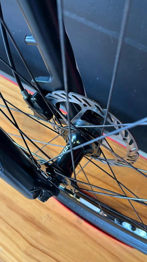 Bicicleta Gios Jump Single Aro 26 Preto e Dourado - Seminova ㅤㅤㅤㅤ