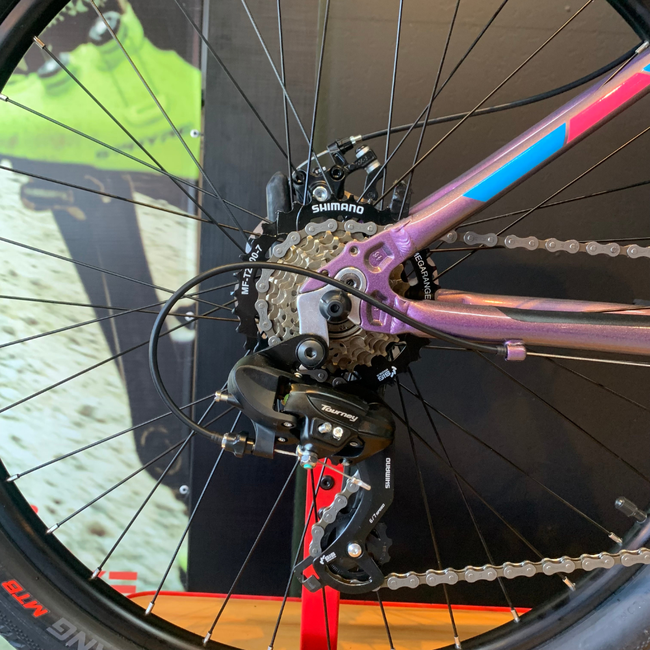 Bicicleta Groove Dubstep Aro 26 Tourney 21v Roxo