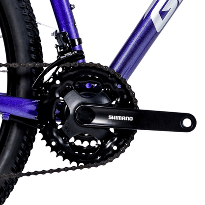 Bicicleta Groove Indie 10 Aro 29 Tourney 21v 2023 Violeta e Pink e Cinza
