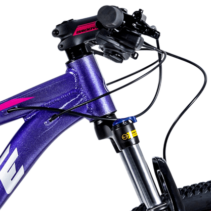 Bicicleta Groove Indie 10 Aro 29 Tourney 21v 2023 Violeta e Pink e Cinza