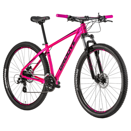 Bicicleta Groove Indie 50 Aro 29 Altus 24v 2023 Rosa e Preto