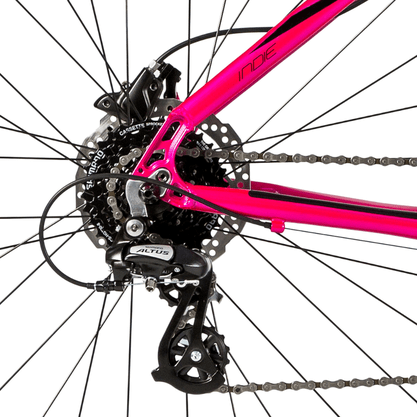 Bicicleta Groove Indie 50 Aro 29 Altus 24v 2023 Rosa e Preto