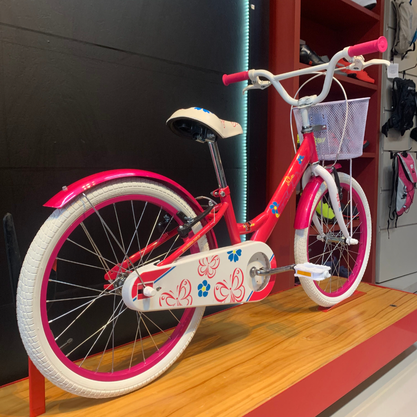 Bicicleta Groove My Bike Aro 20 2023 Rosa e Branco