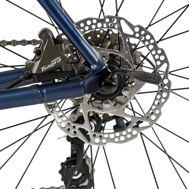 Bicicleta Groove Overdrive 70 Aro 700 Tiagra 20v 2023 Azul e Vermelho e Branco