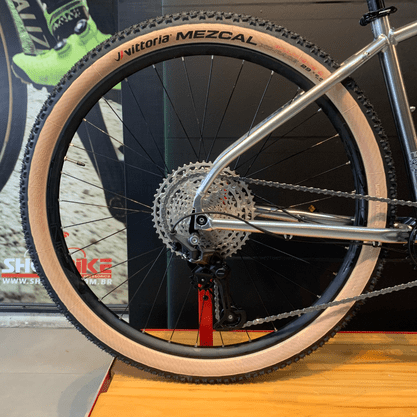 Bicicleta Groove Riff 70 Aro 29 Deore 12v 2023 Prataㅤㅤㅤㅤㅤㅤㅤㅤ