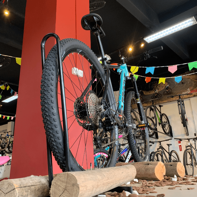 Bicicleta Groove SKA 70 Aro 29 SX 12v 2023 Verde Claro e Grafite