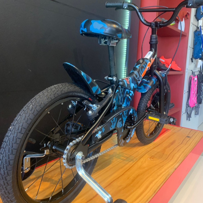 Bicicleta Groove T16 Aro 16 2023 Camuflada Azul