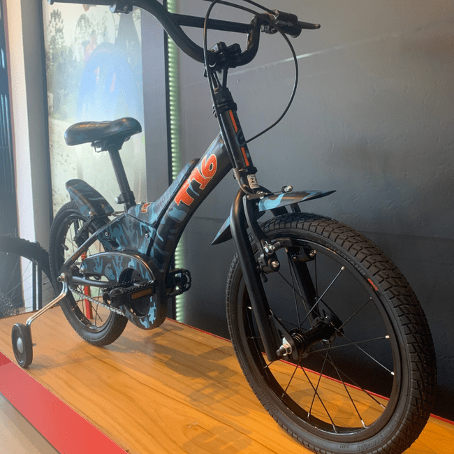 Bicicleta Groove T16 Aro 16 2023 Camuflada Azul
