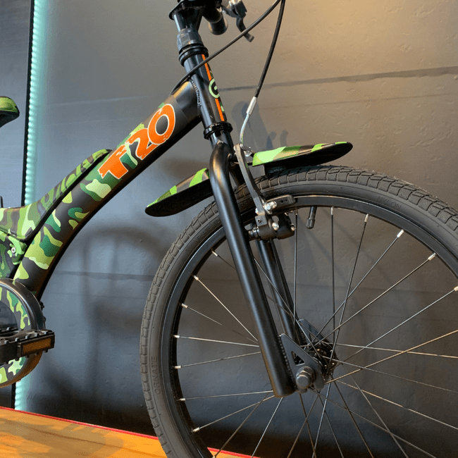 Bicicleta Groove T20 Camuflada Aro 20 2023 Verde