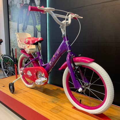 Bicicleta Groove Unilover Aro 16 2023 Violeta e Branco
