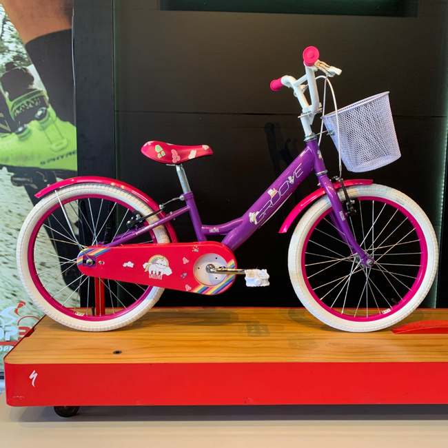 Bicicleta Groove Unilover Aro 20 2023 Violeta e Branco