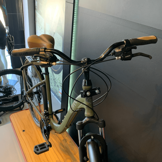 Bicicleta Groove Urban MD Aro 700 Tourney 21v 2023 Verde Oliva