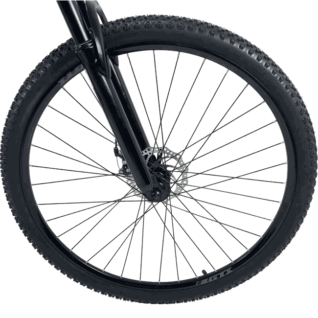 Bicicleta GTI Roma Aro 29 Shimano 21v Preto e Vermelhoㅤ