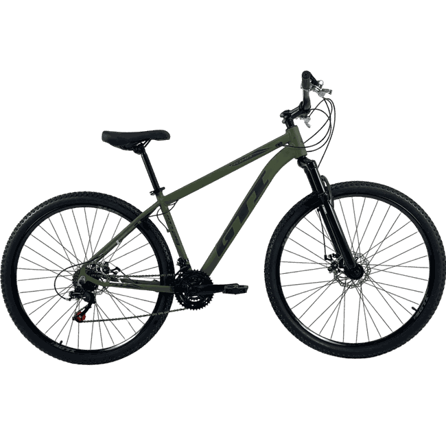 Bicicleta GTI Roma Aro 29 Shimano 21v Verde Militarㅤㅤㅤ