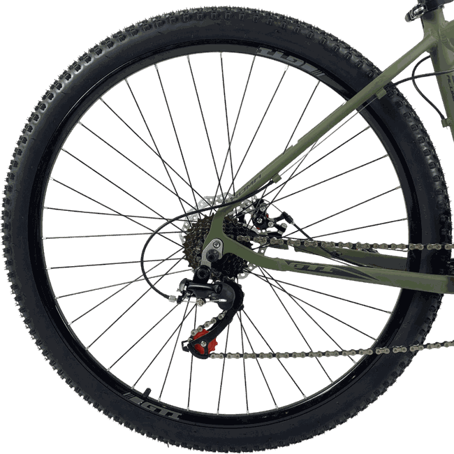 Bicicleta GTI Roma Aro 29 Shimano 21v Verde Militarㅤㅤㅤ