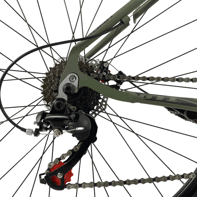 Bicicleta GTI Roma Aro 29 Shimano 21v Verde Militarㅤㅤㅤ