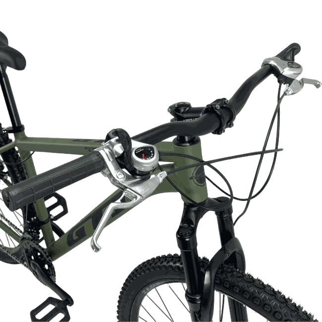 Bicicleta GTI Roma Aro 29 Shimano 21v Verde Militarㅤㅤㅤ