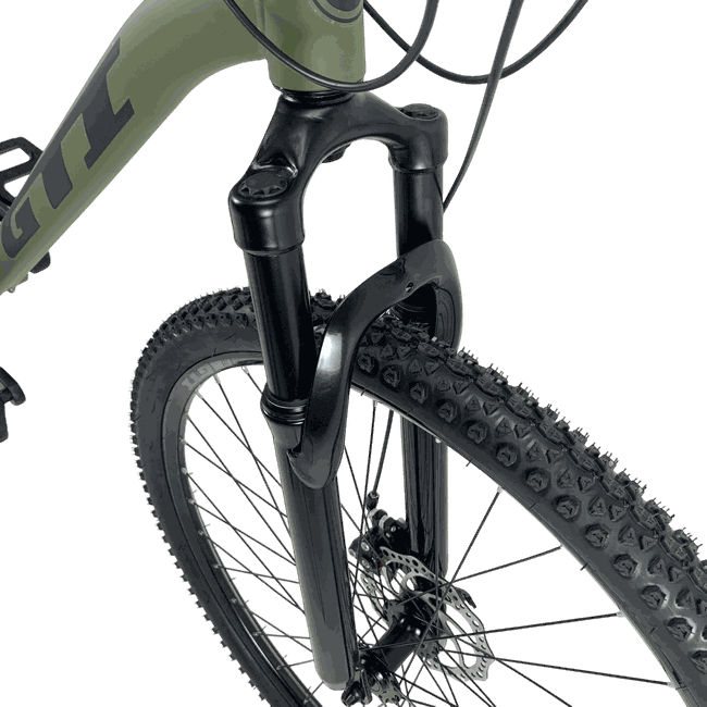Bicicleta GTI Roma Aro 29 Shimano 21v Verde Militarㅤㅤㅤ