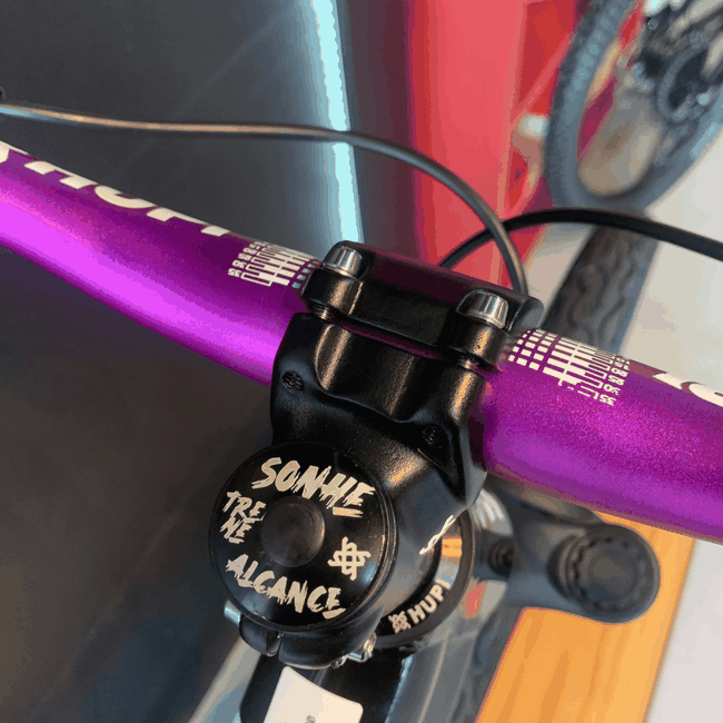 Bicicleta Hupi Naja V9 Aro 26 Preto e Prata e Brancoㅤㅤㅤ