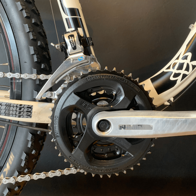 Bicicleta Hupi Nannai 29 Aro 29 Altus 24v Branco e Preto - Seminova