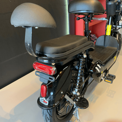 Bicicleta Elétrica Joy Plus Aro 14 500W 48V - 12A Preto e Branco