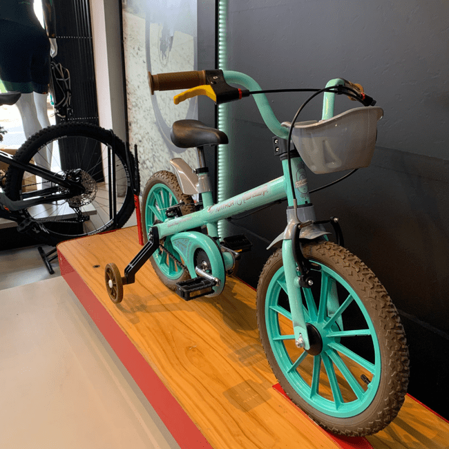 Bicicleta Nathor Antonella Aro 16 Verde