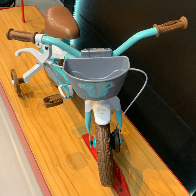 Bicicleta Nathor Antonella Baby Aro 12 Verde e Branco