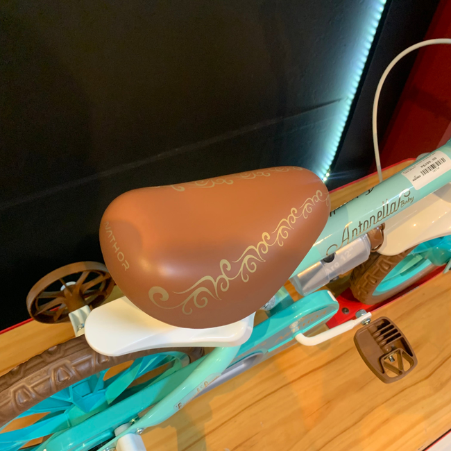 Bicicleta Nathor Antonella Baby Aro 12 Verde e Branco