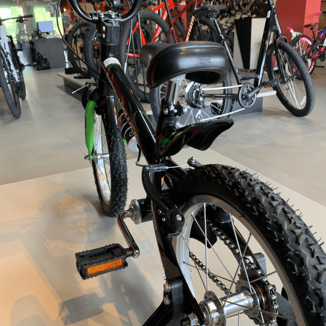 Bicicleta Nathor Apollo 3 Aro 16 Preto e Verde
