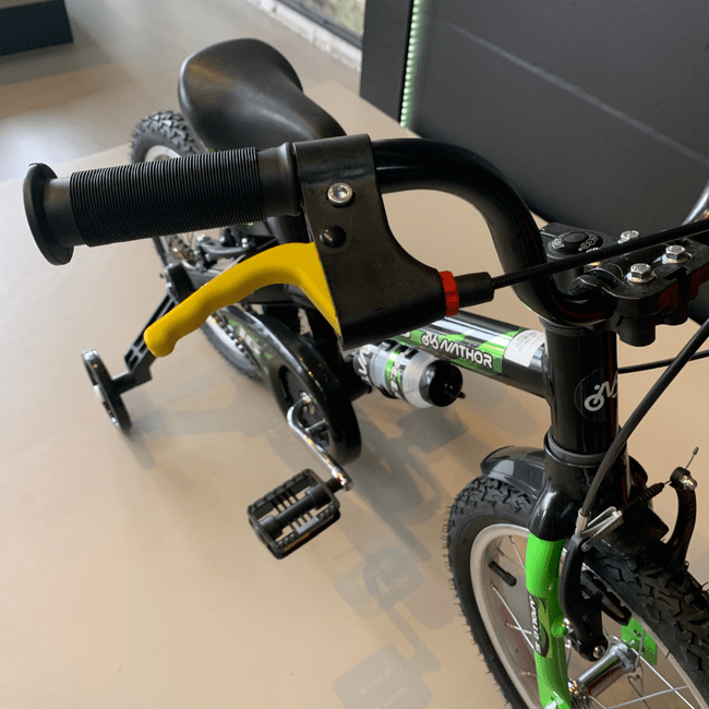 Bicicleta Nathor Apollo 3 Aro 16 Preto e Verde