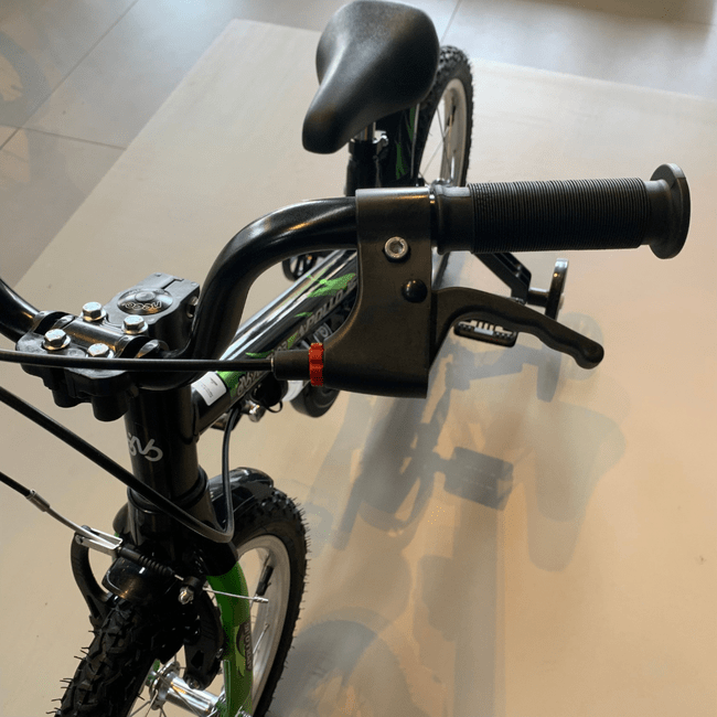 Bicicleta Nathor Apollo 3 Aro 16 Preto e Verde