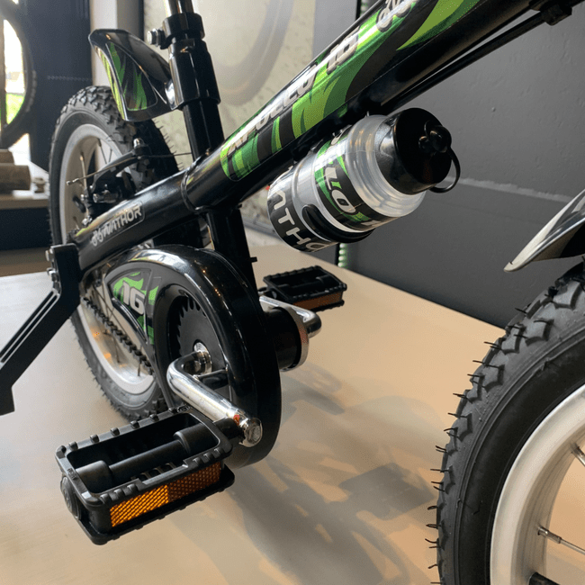 Bicicleta Nathor Apollo 3 Aro 16 Preto e Verde