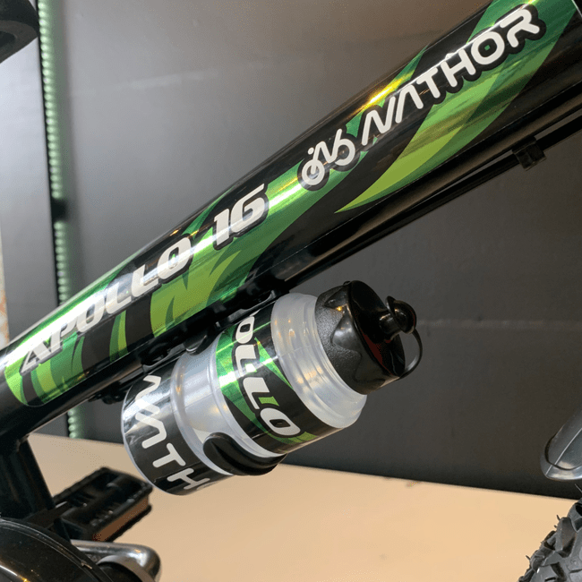 Bicicleta Nathor Apollo 3 Aro 16 Preto e Verde