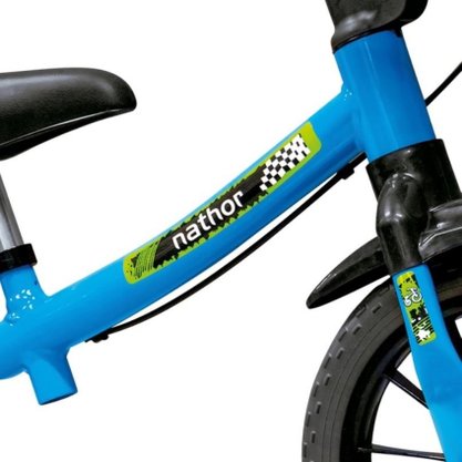 Bicicleta Nathor Balance Aro 12 Azul e Preta