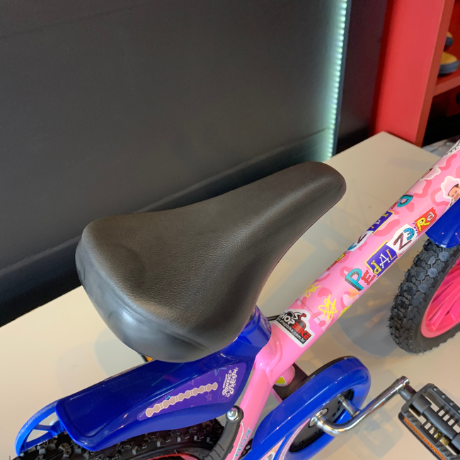 Bicicleta Nathor Fe Dengosa Aro 16 Rosa e Azul