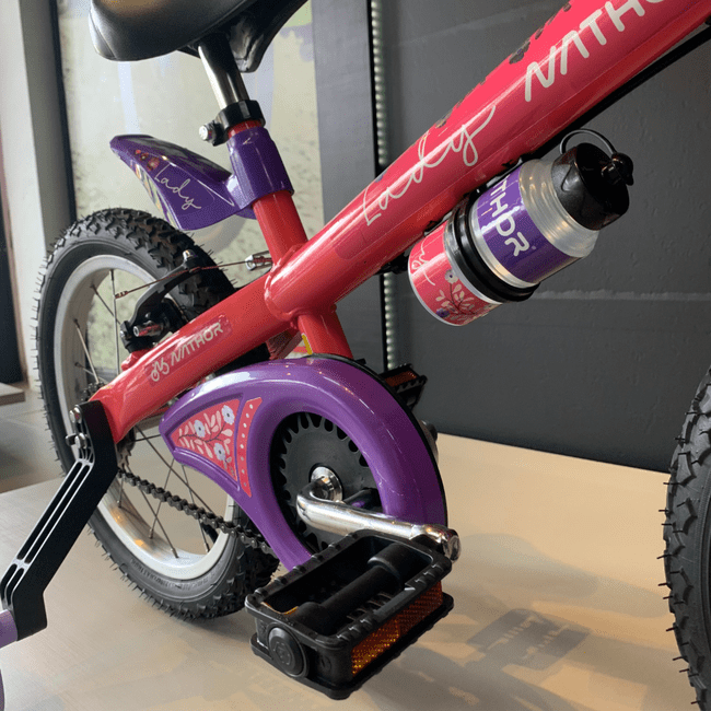 Bicicleta Nathor Lady 2 Aro 16 Rosa e Roxo
