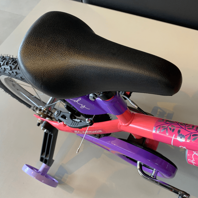Bicicleta Nathor Lady 2 Aro 16 Rosa e Roxo