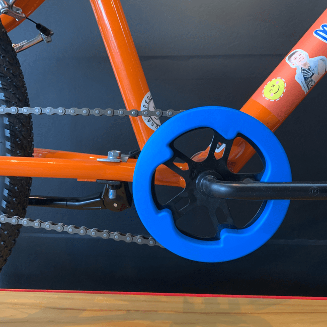 Bicicleta Nathor Muque Aro 24 Laranja e Azul